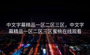 中文字幕精品一区二区三区，中文字幕精品一区二区三区蜜桃在线观看